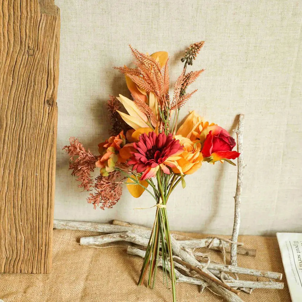 Autumn Artificial Flowers Bouquet