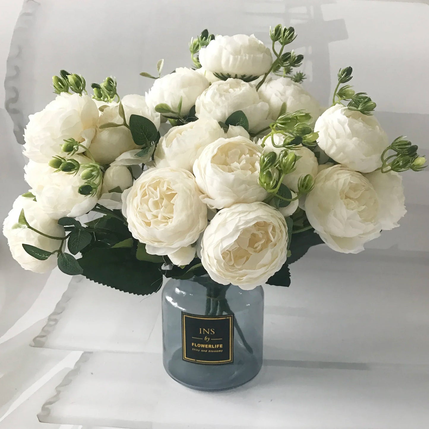 Peony Artificial Flowers Bouquet