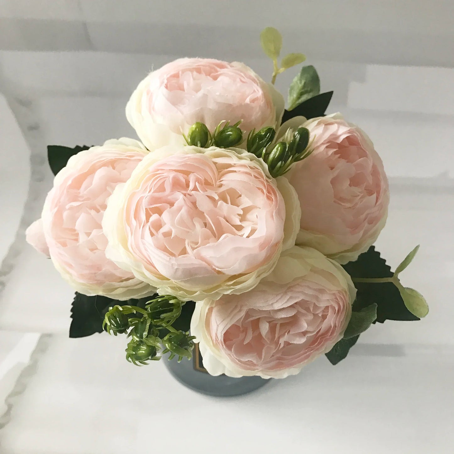 Peony Artificial Flowers Bouquet