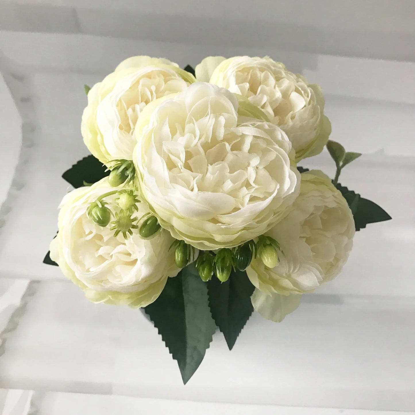 Peony Artificial Flowers Bouquet