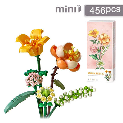 Flower Bouquet Mini Building Blocks