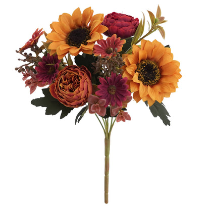 Artificial Sunflowers/Peony Bouquet